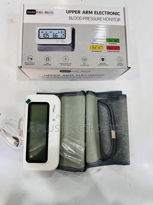 Blood Pressure Monitor B619 - Digital Automatic BP Machine - 1