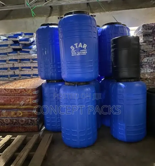 Star Plastic Blue 320 Litres Water Tank - 1
