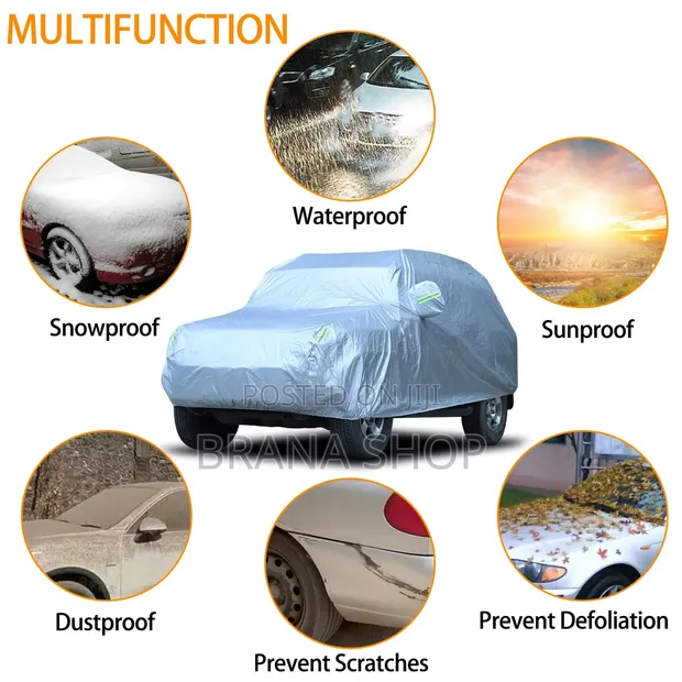 Strong Toyota Land Cruiser LC200 Car Cover for Outdoor Parking - 1