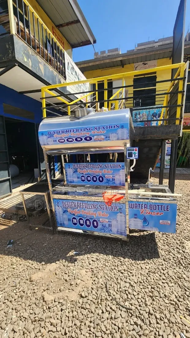 Water Purification System with 500L Storage Tank - 1