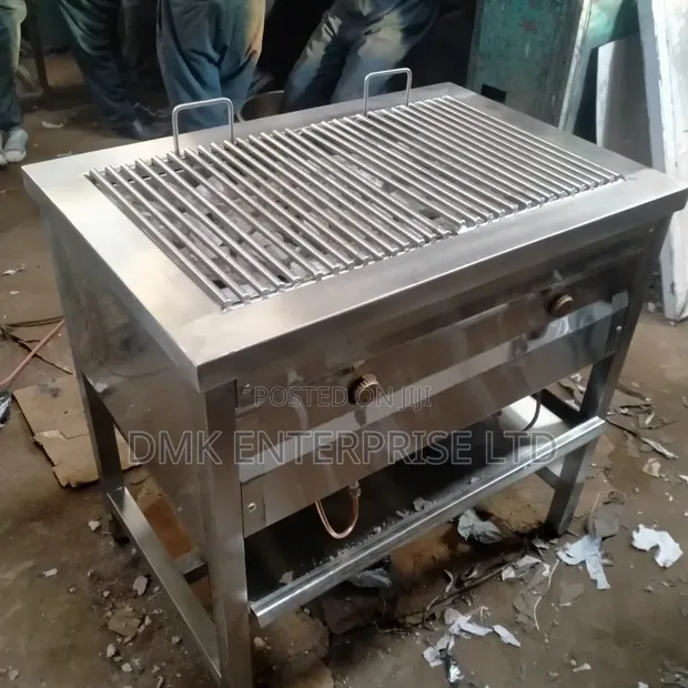 Stainless Steel Gas Choma Grill Jiko - 1