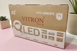 Vitron 43" QLED Smart Android TV
