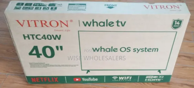 Vitron 40" Smart Whale TV - 1