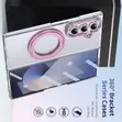 Samsung Z Fold 8 Ultra Kesi ya Magnetic Nyeupe na Kioo cha Mbele - 2