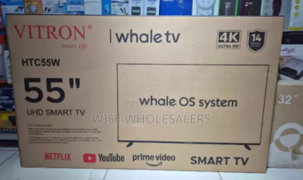 Vitron 55-Inch 4K UHD Smart TV (HTC55W) - 1