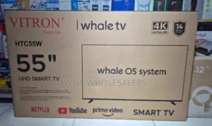 Vitron 55-Inch 4K UHD Smart TV (HTC55W)