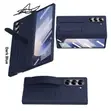 Samsung Z Fold 7 Case with Elastic Wristband & Tempered Glass - 2