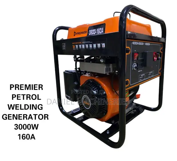 Premier 3KVA Petrol Welder Generator 160A - 1