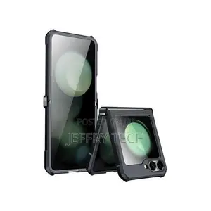 Xundo Clear Acrylic Case with Black Edges for Samsung Z Flip 6