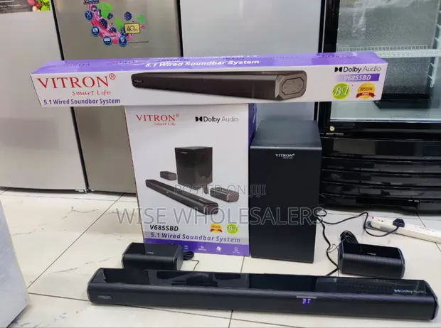 Vitron V685SBD 5.1CH Wired Soundbar System - 1