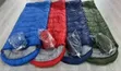 Heavy-Duty Sleeping Bag - Nyeusi, Kijani, Bluu - 1