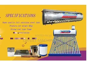 Phoenix DC Pressurised Solar Water Heater 200L