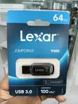 Lexar JumpDrive 64GB V400 USB 3.0 Flash Drive - Black - 2