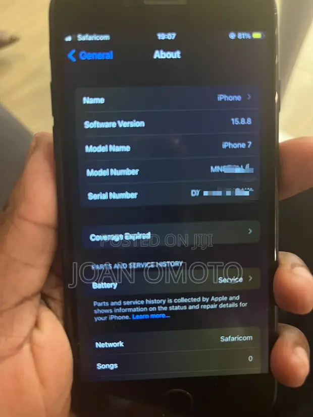 Apple iPhone 7 32GB Black - 1