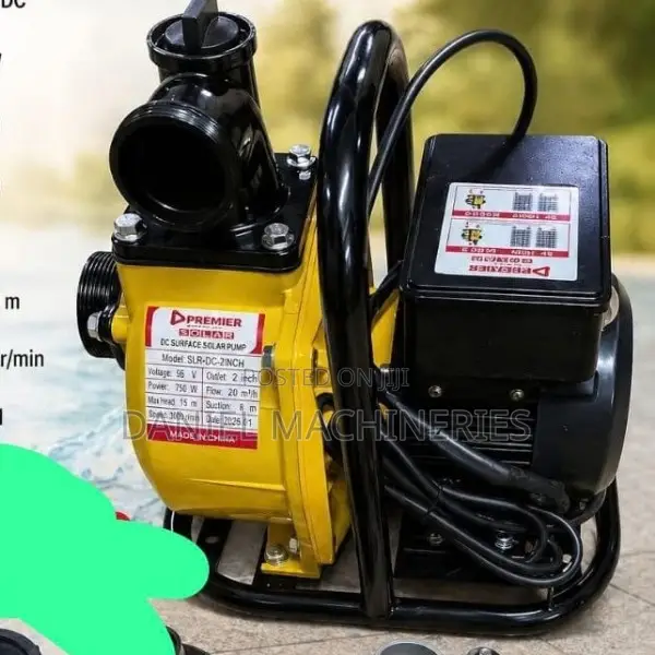 Premier DC Solar Surface Water Pump 96V 750W - 1