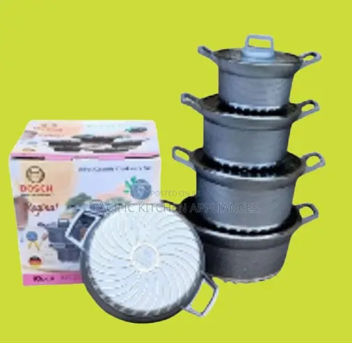 Bosch Granite Set ya Vyombo vya Kupikia Vipande 10 Visivyo Namna - 1