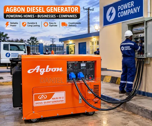 Agbon 10kVA Single Phase Diesel Generator - 1