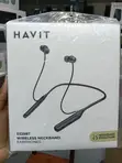 Havit E529BT Wireless Neckband Earphones - Black - 2