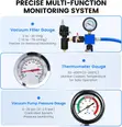 33 Pcs Radiator Pressure Tester & Vacuum Cooling System Kit - 4