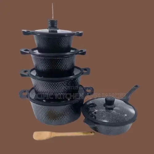 Bosch 11-Piece Premium Granite Cookware Set - 1