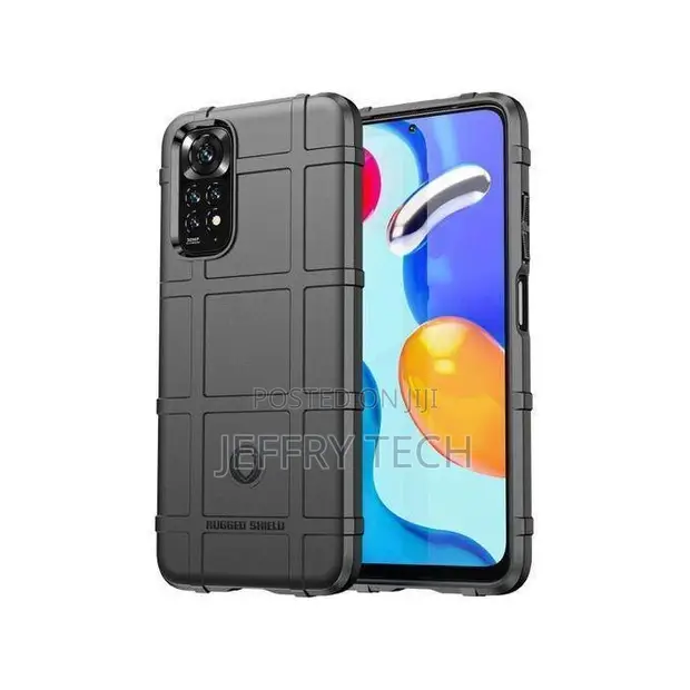 Rugged Shield Hard Armour Case kwa Redmi Note 11 4G - 1