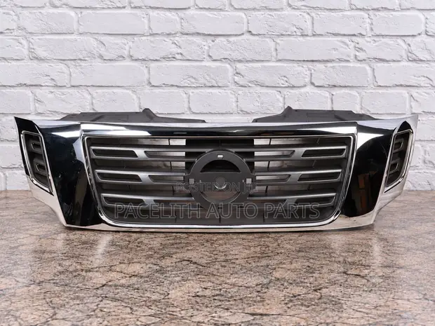FPI Grille for Nissan Navara 2017-2019 Chrome Black - 1