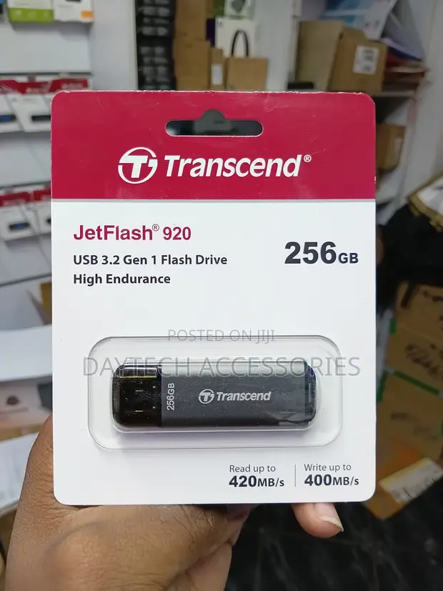 Transcend JetFlash 920 USB Flash Drive (256GB) - 1