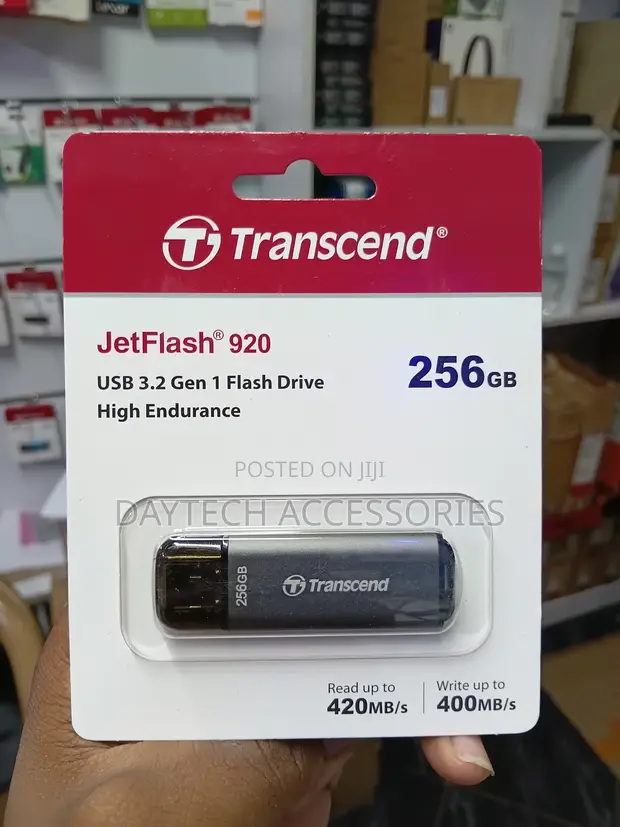 Transcend Jetflash 920 256GB USB 3.2 Pen Drive - 1