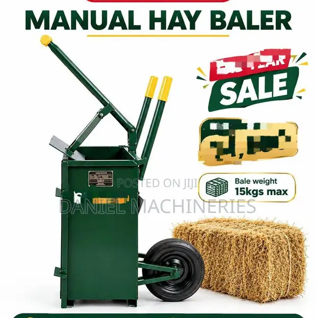 Balers za Majani za Mwongozo - 15kg - 1
