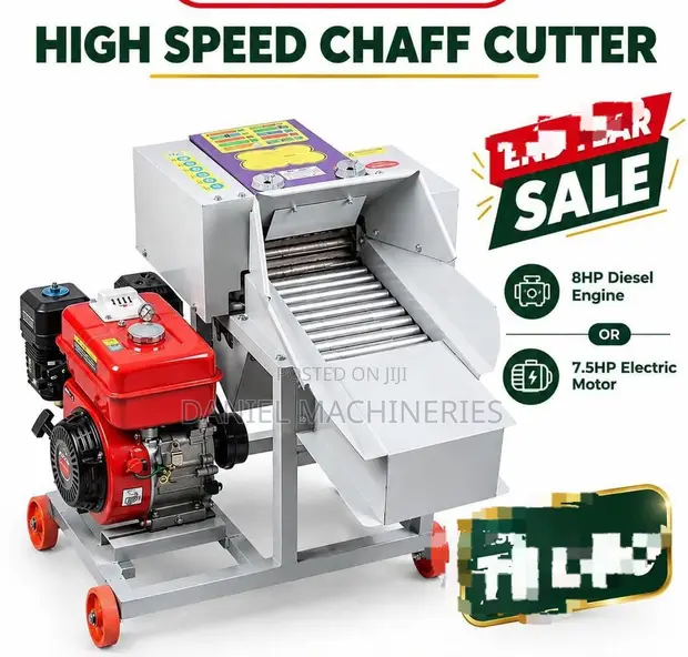 7.5HP Diesel Engine High-Speed Chaff Cutter - 1