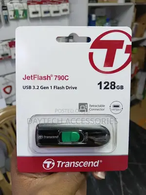 Transcend 128GB JetFlash 790C USB 3.2 Flash Drive