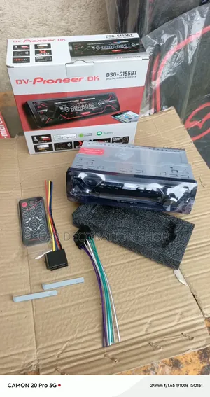 Pioneer Single Din Digital Media Receiver with Bluetooth