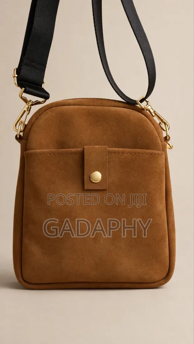 The Cocoa Ember Genuine Leather Crossbody Bag - 1
