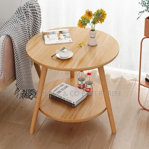 2-Layer Minimalist Nordic Style Coffee Side Table