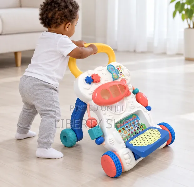 Baby Push Walker - Kitembezi cha Kujifunza chenye Kazi Nyingi - 1