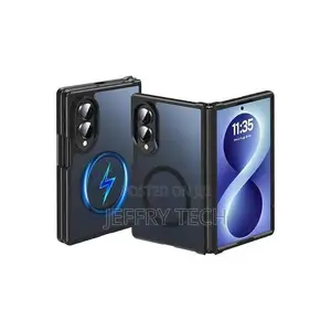 Xundo Clear Acrylic Anti-Yellowing Case na MagSafe kwa Samsung Z Fold 8