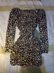 Medium Leopard Print Mini Dress - 1
