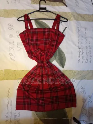 Small/Medium Plaid Mini Dress