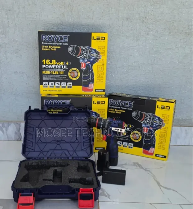 Royce 16.8V Brushless Cordless Drill - 1