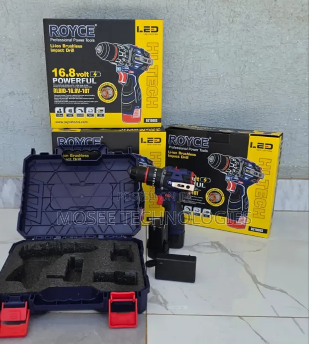 Royce Professional Brushless Drill 10T - 1