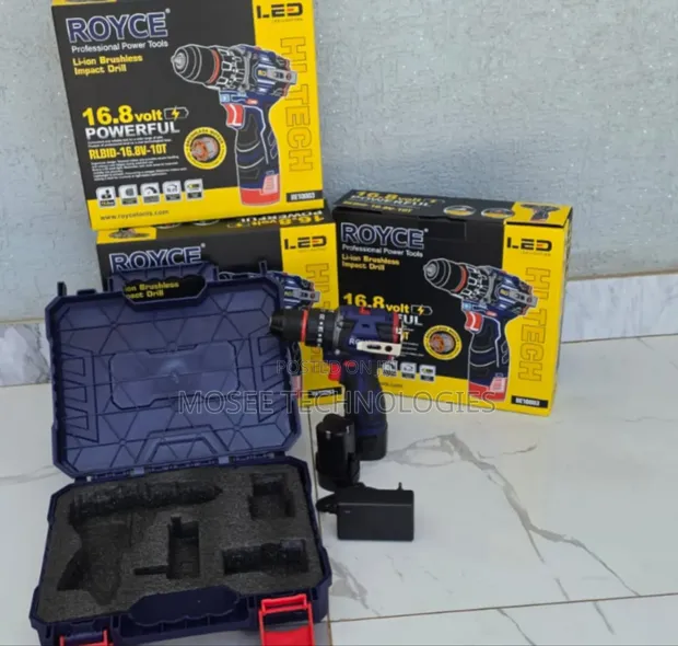 Royce 16.8V Portable Cordless Drill Driver - 1