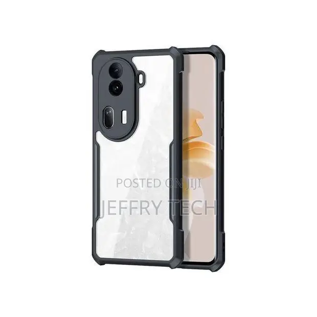 Xundo Anti-Yellowing Kesi ya Akriliki Nyeupe kwa Oppo Reno 11 Pro - 1