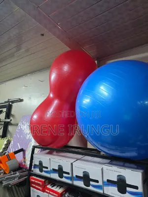 Gym Ball Umbo Mbili kwa Mazoezi ya Mgongo