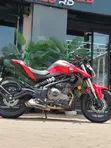 New QJMOTOR SRK400 Motorcycle (2026) - Black - 3
