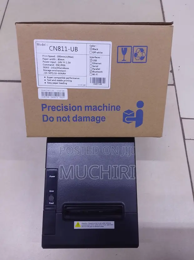 CN811UB USB Bluetooth Printer ya Stakabadhi za Thermal - 1