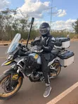 Baiskeli Mpya ya Cyclone RX401 Adventure 2026 Nyeusi - 1