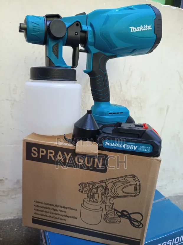 Makita Cordless Electric Paint Spray Gun - 1