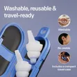 Alpine DeepSleep Earplugs with Travel Case - Blue/Black - 3