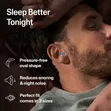 Alpine DeepSleep Earplugs with Travel Case - Blue/Black - 4