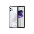Anti-Yellowing Clear Acrylic Case with Black Edges for Nothing Phone 2 - 1